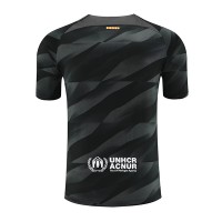 Camisa de Futebol Barcelona Goleiro Equipamento Secundário 2023-24 Manga Curta